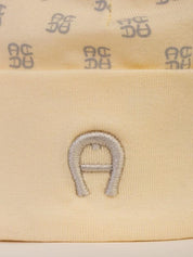 Cap pima cotton with stretch embroidery