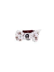 Headband pima cotton with stretch embroidery