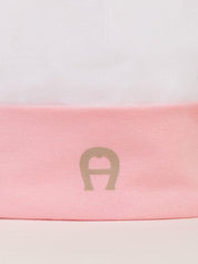 Cap pima cotton with stretch print
