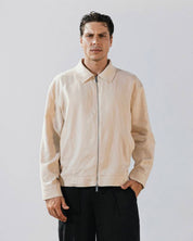 Khaki linen jacket