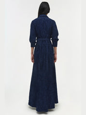 Courtney l/s belted gown