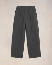 Ami Pleated Trousers Pleated trousers in bonded wool viscose canvas.