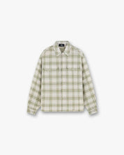 Sheer Long Sleeve Flannel Shirt