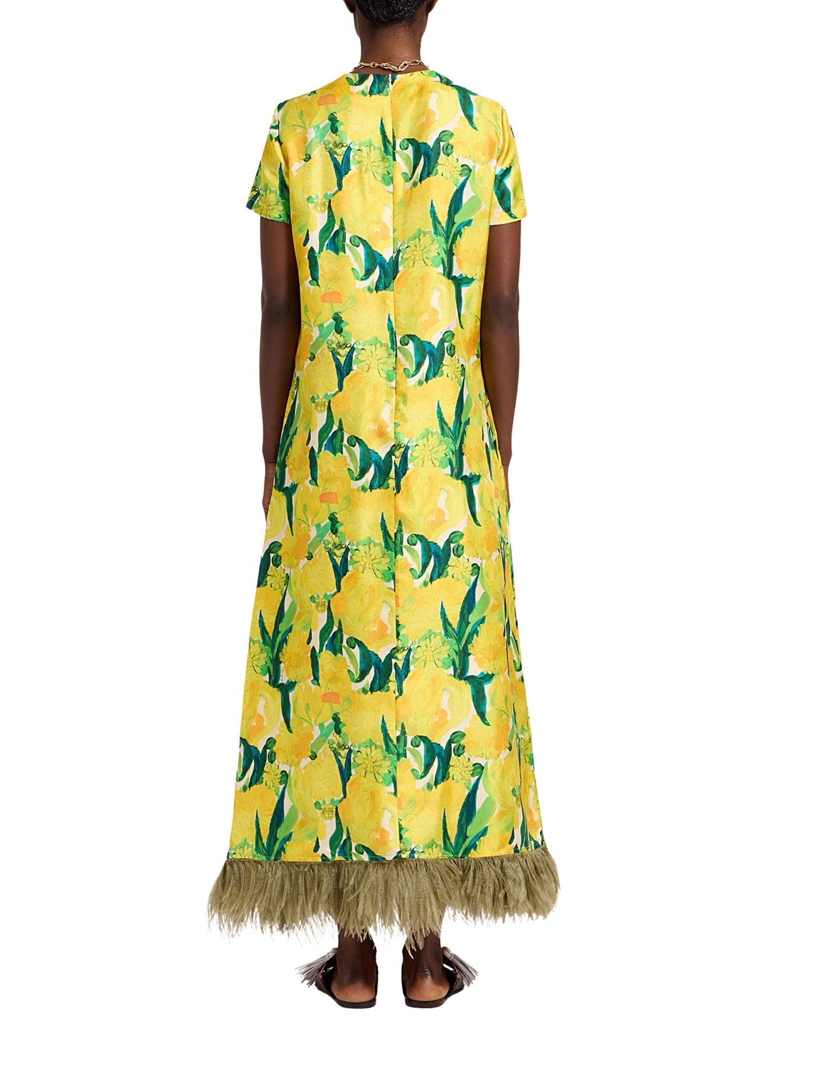 Swing dress (with feathers)