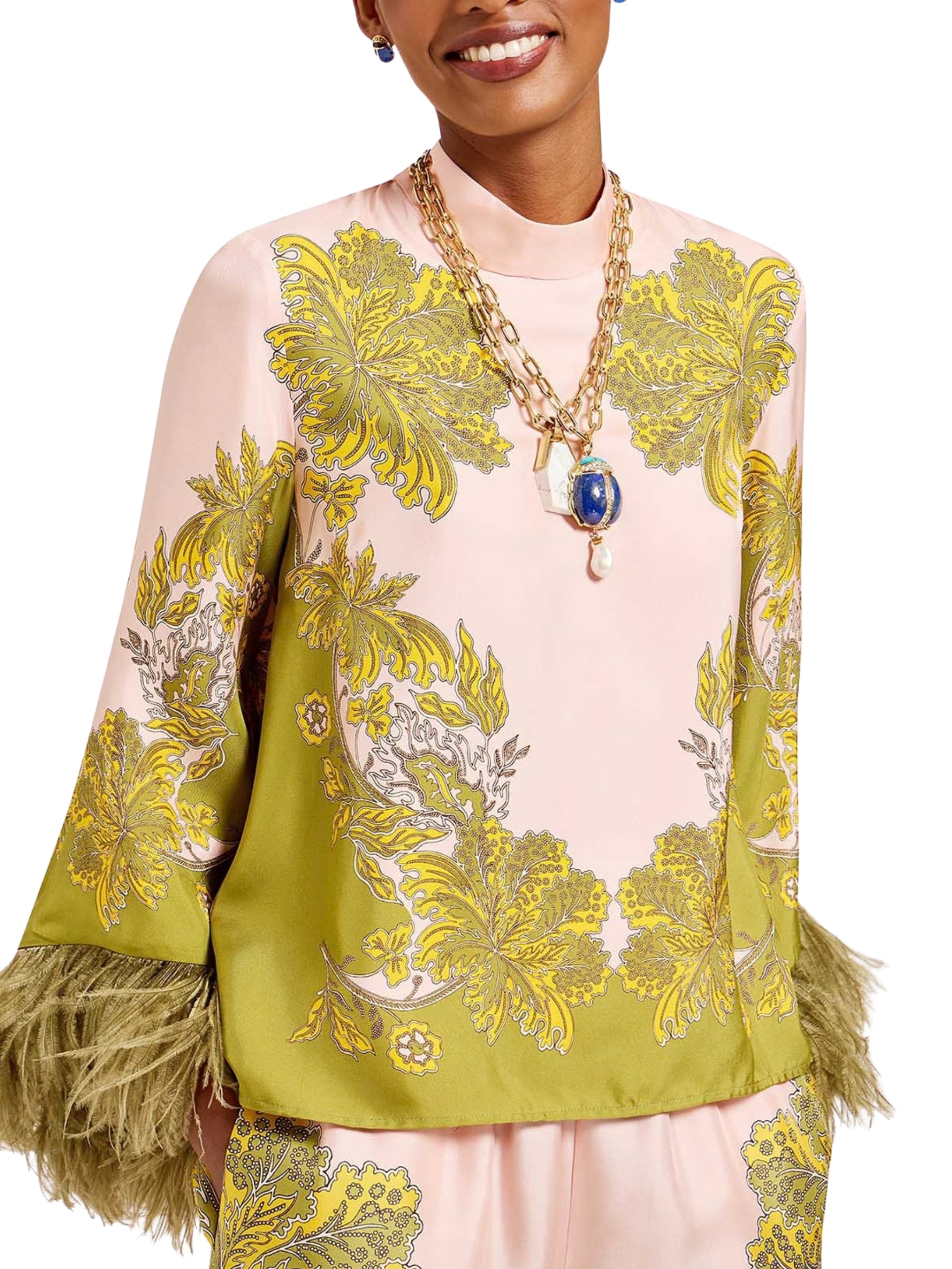 Make an exit top (with feathers)