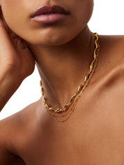 SAVI SIGNATURE LINK CHAIN NECKLACE