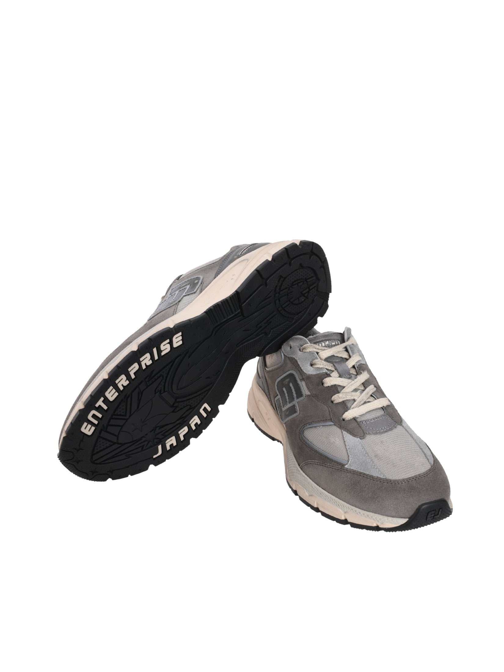 Run ej m low sneaker cow suede fabric