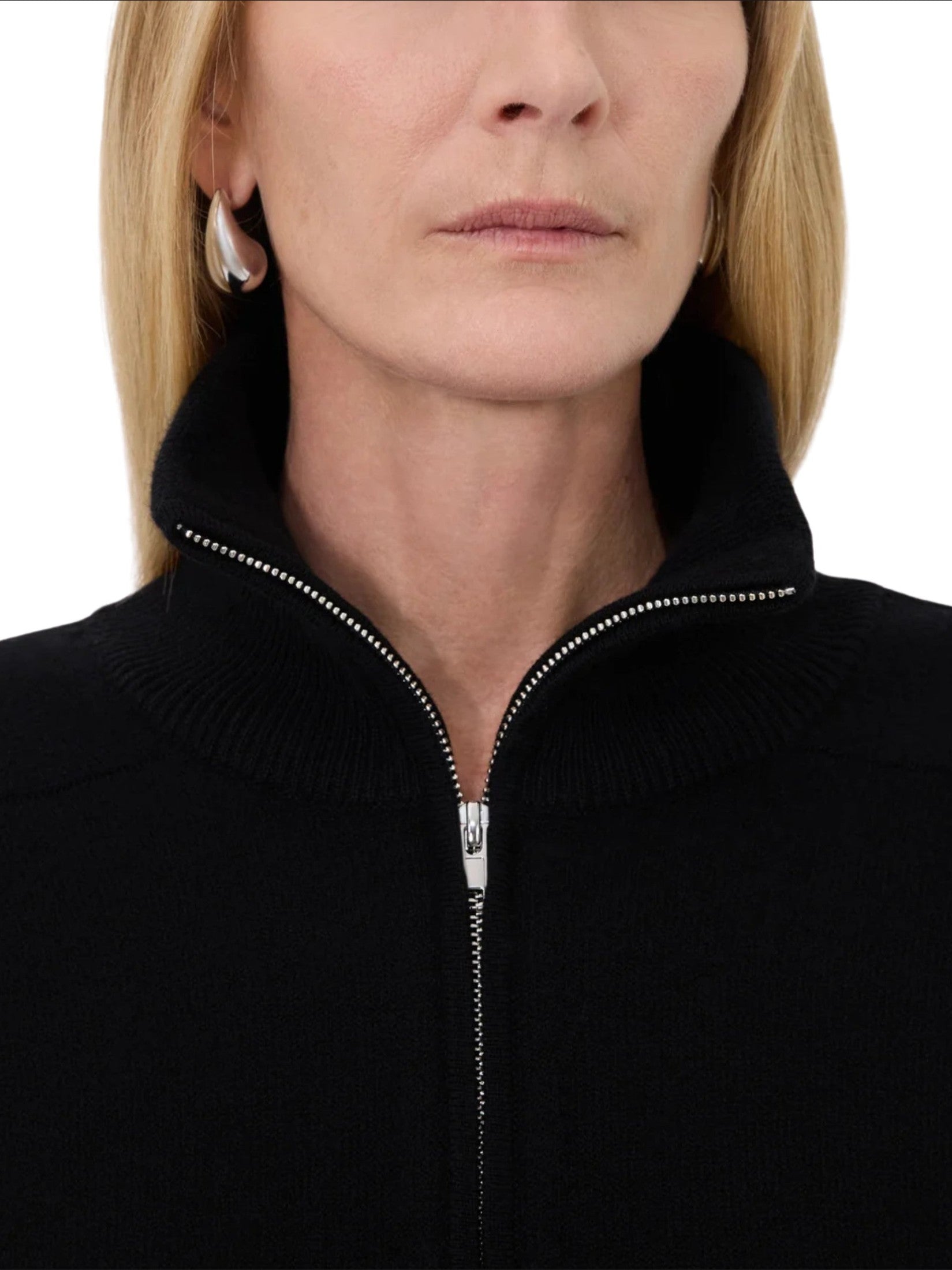 Dries stand collar sweater
