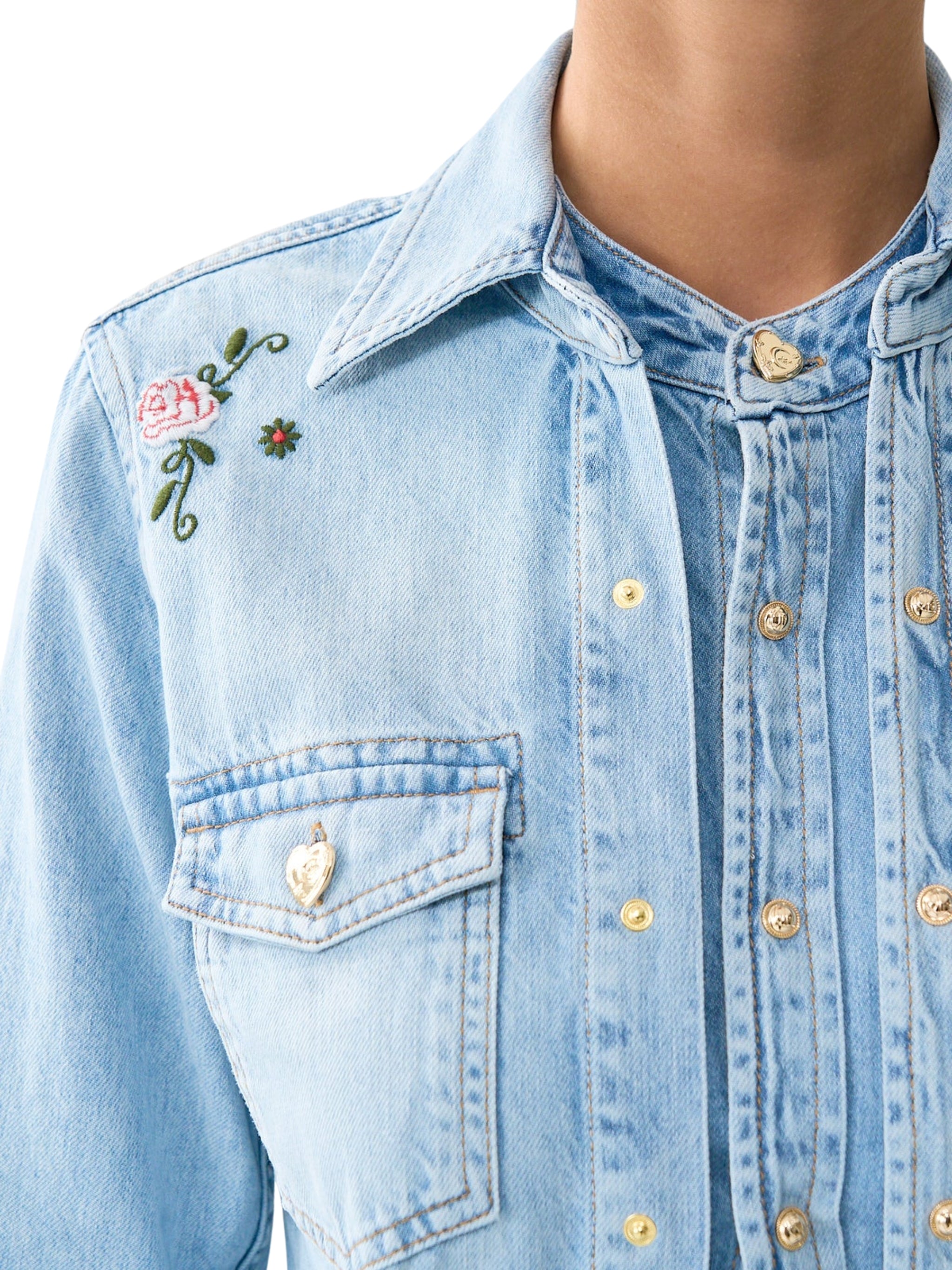 SOPHY KITSCH STITCH RELAXED SHIRT