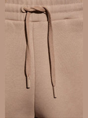 Ami alexandre mattiussi brown sweatpants with log