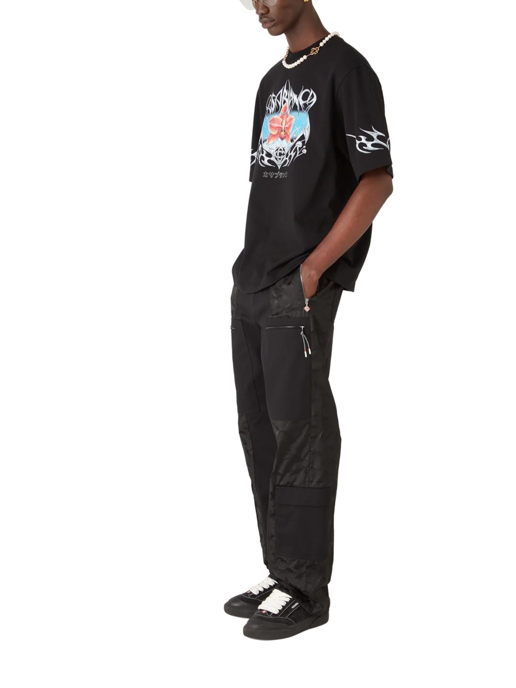 BLADES PRINTED OVERSIZED T-SHIRT