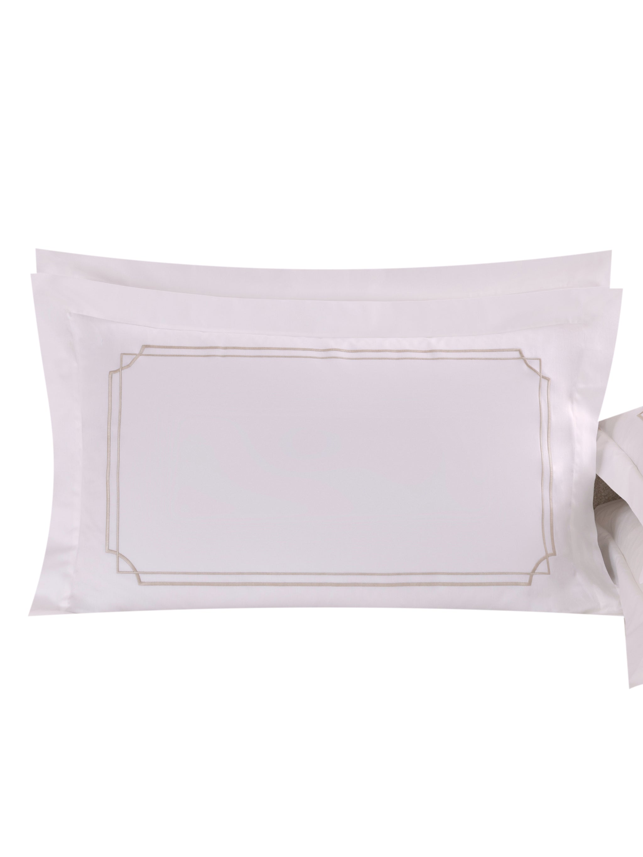 Layering embroidery sham 4 borders