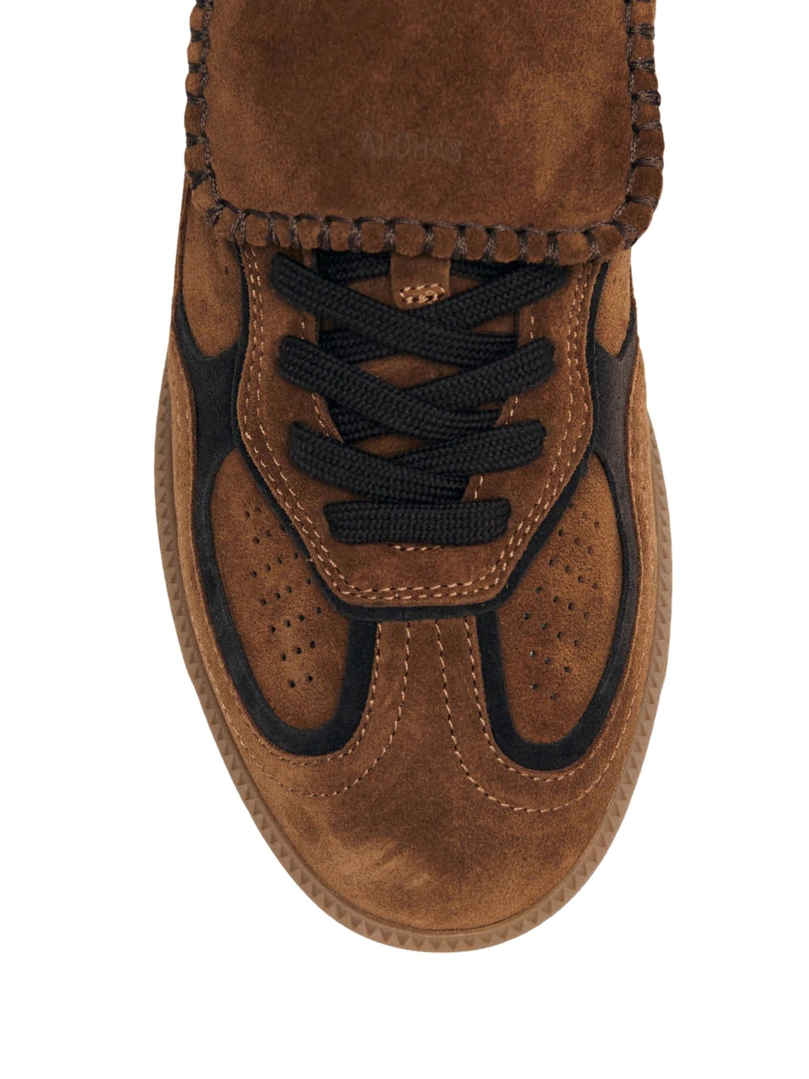 Tb.490 club suede brown leather sneakers