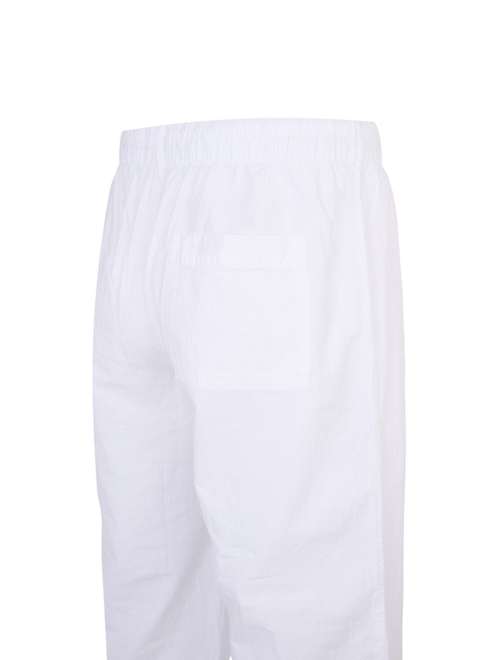 Luan cotton lyocell blend seersucker trouser