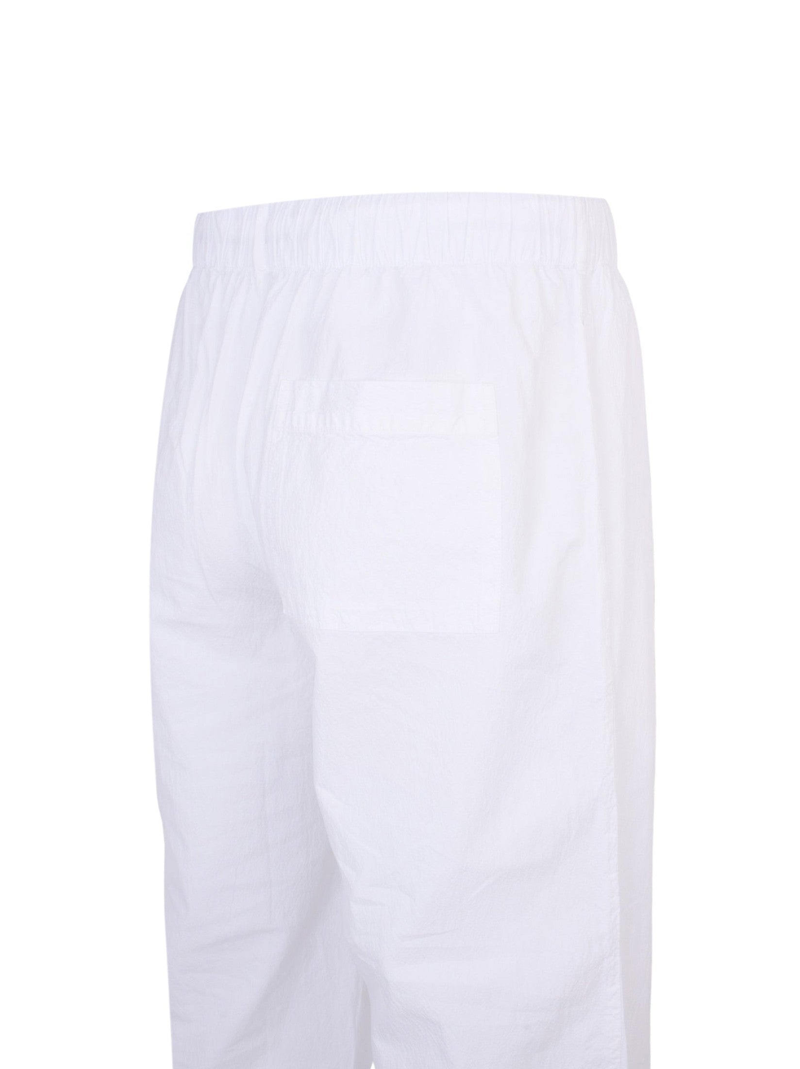 Luan cotton lyocell blend seersucker trouser