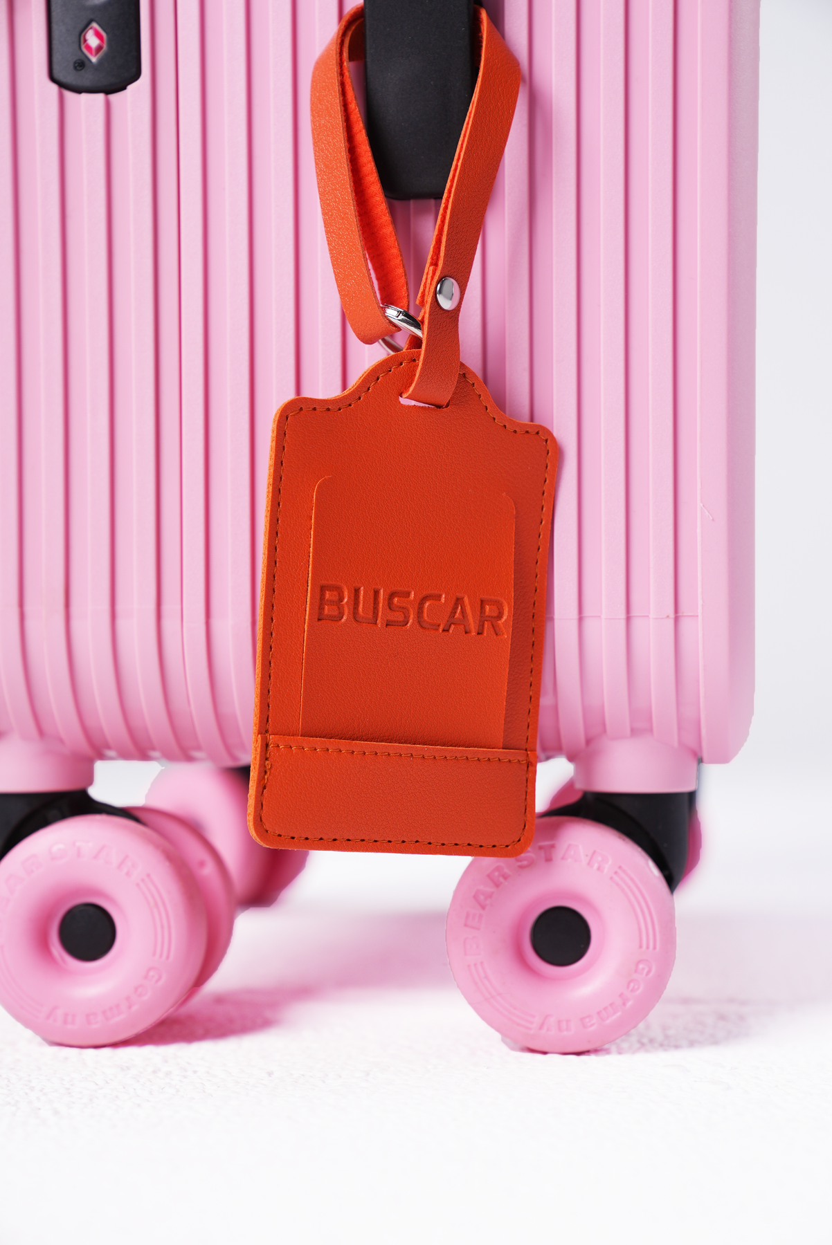 Buscar soft pink cabin bag
