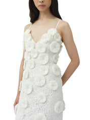 Maven floral raffia gown