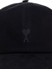 BLACK AMI DE COEUR EMBROIDERY CAP