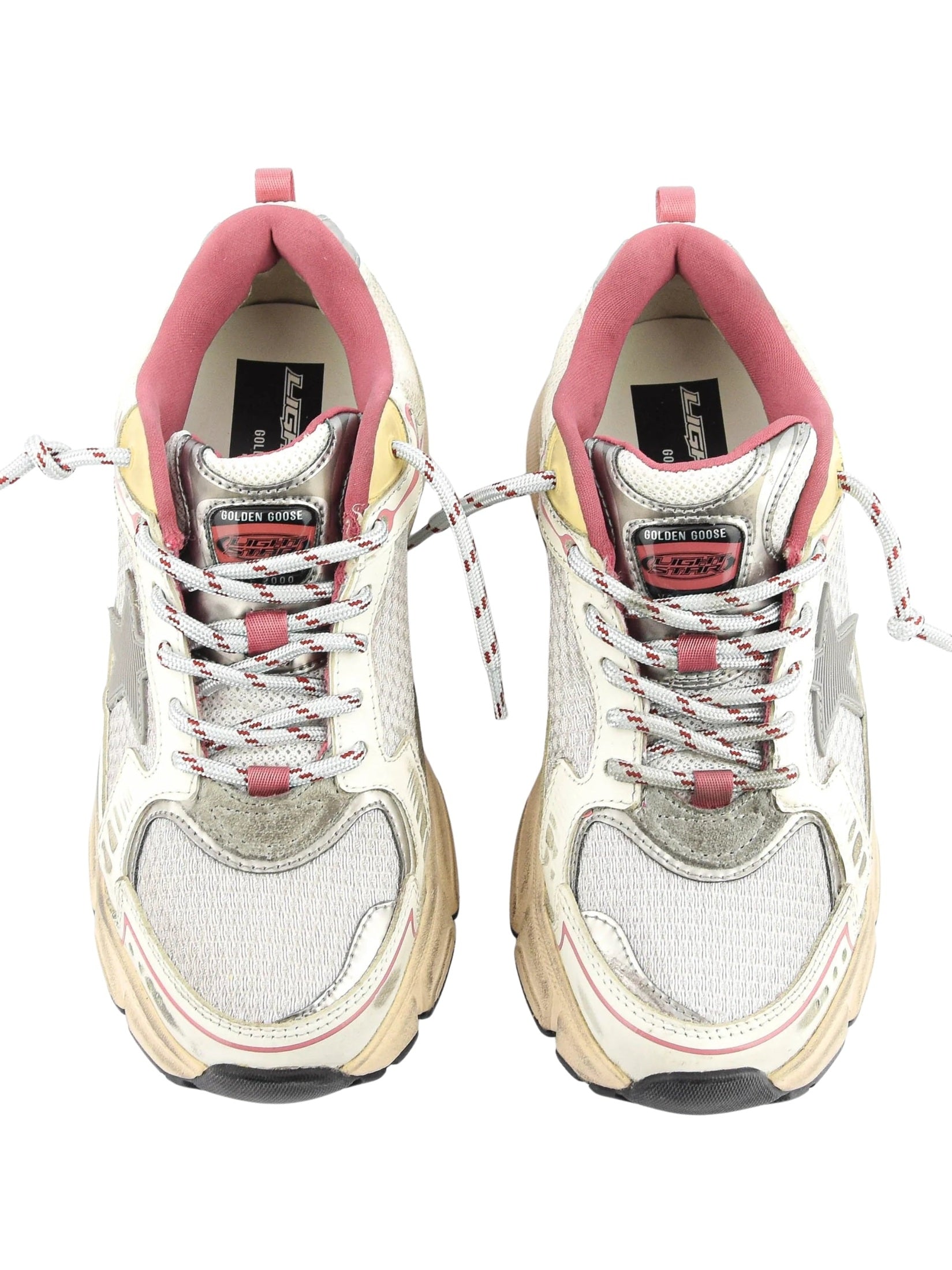 Lightstar Mesh Leather Sneakers