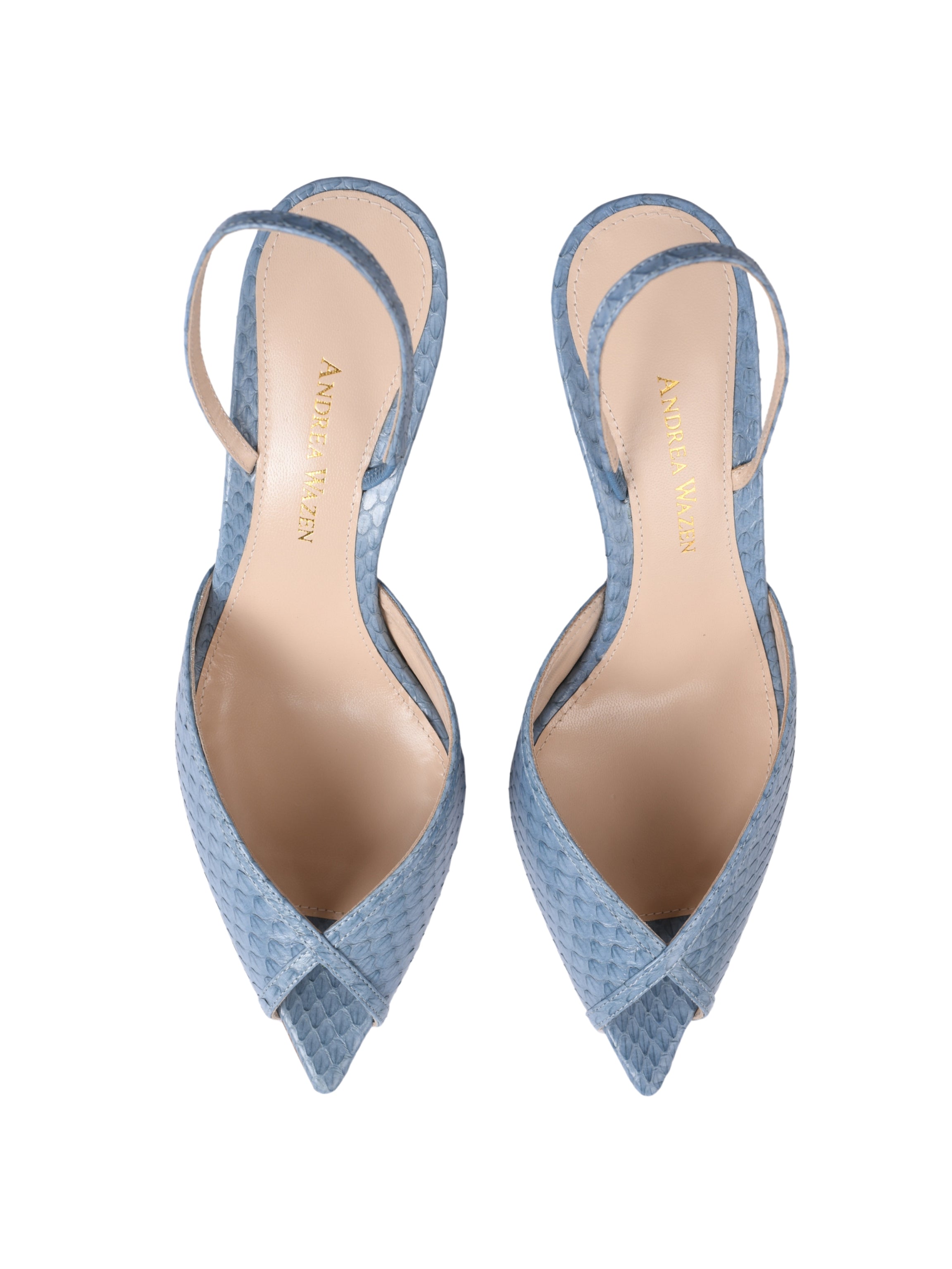 Katy sling watersnake denim blue