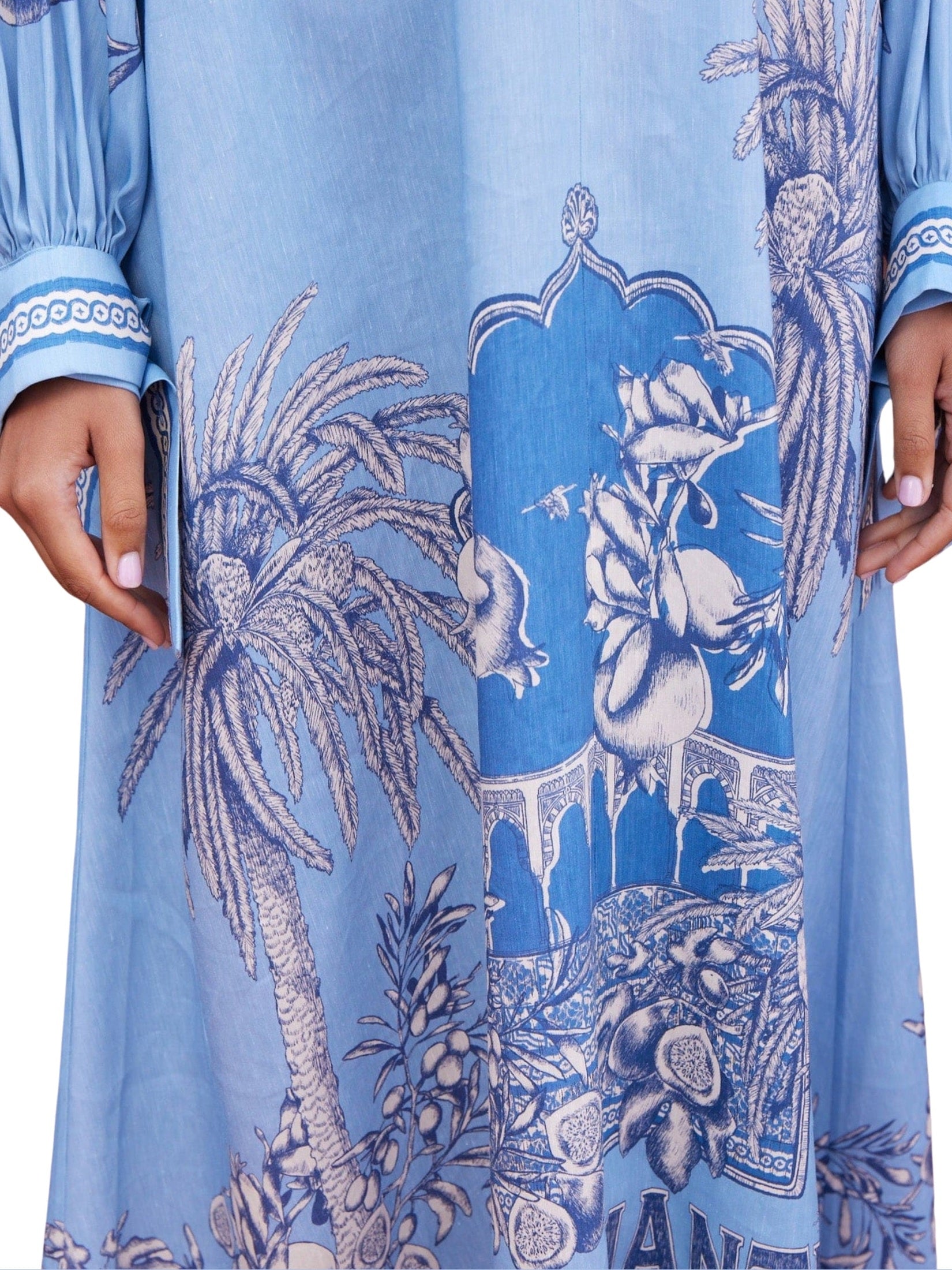 Villa romantica holiday midi dress