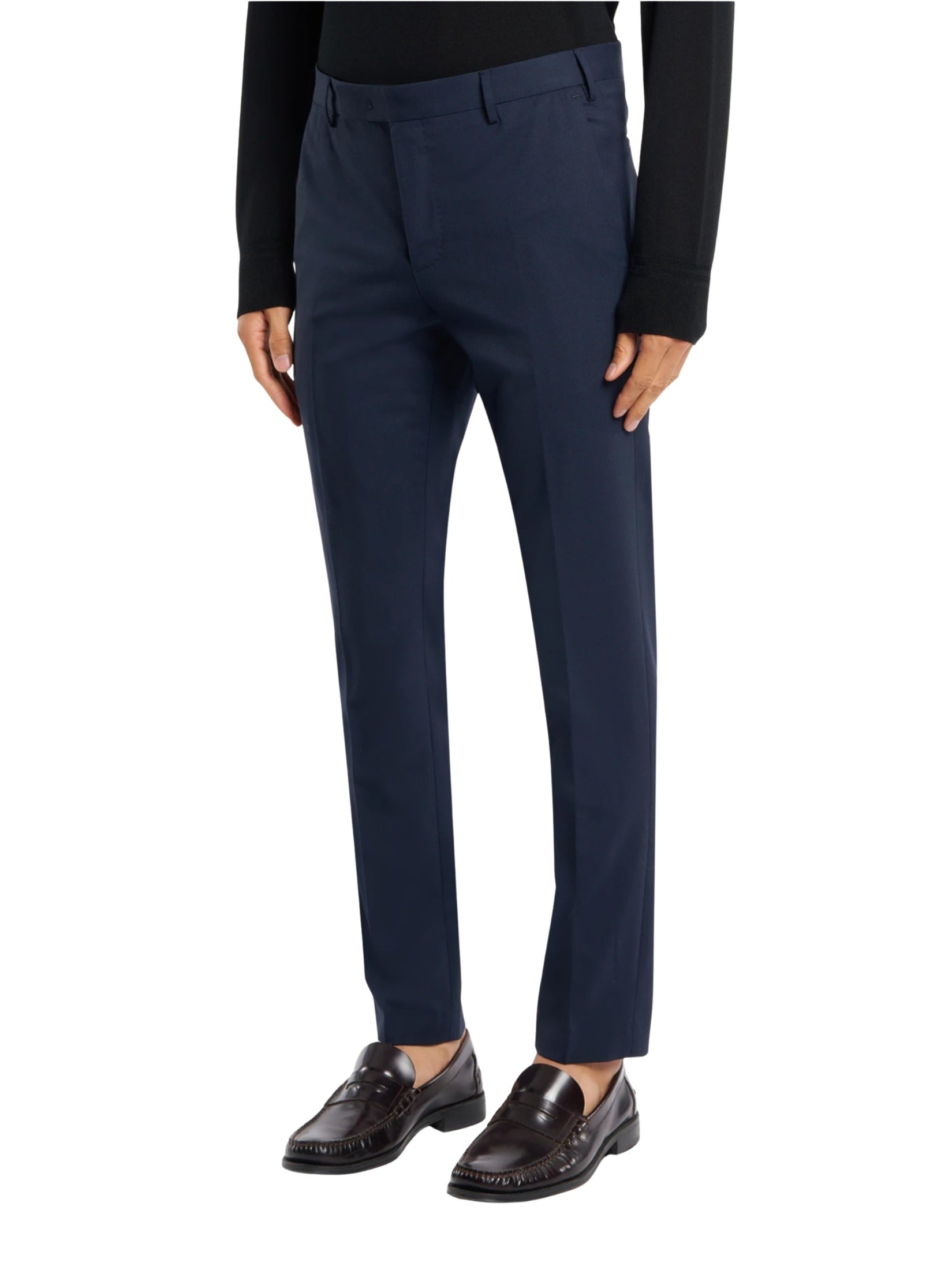 Pantalone rebel flat front diagonal pockets finished b.