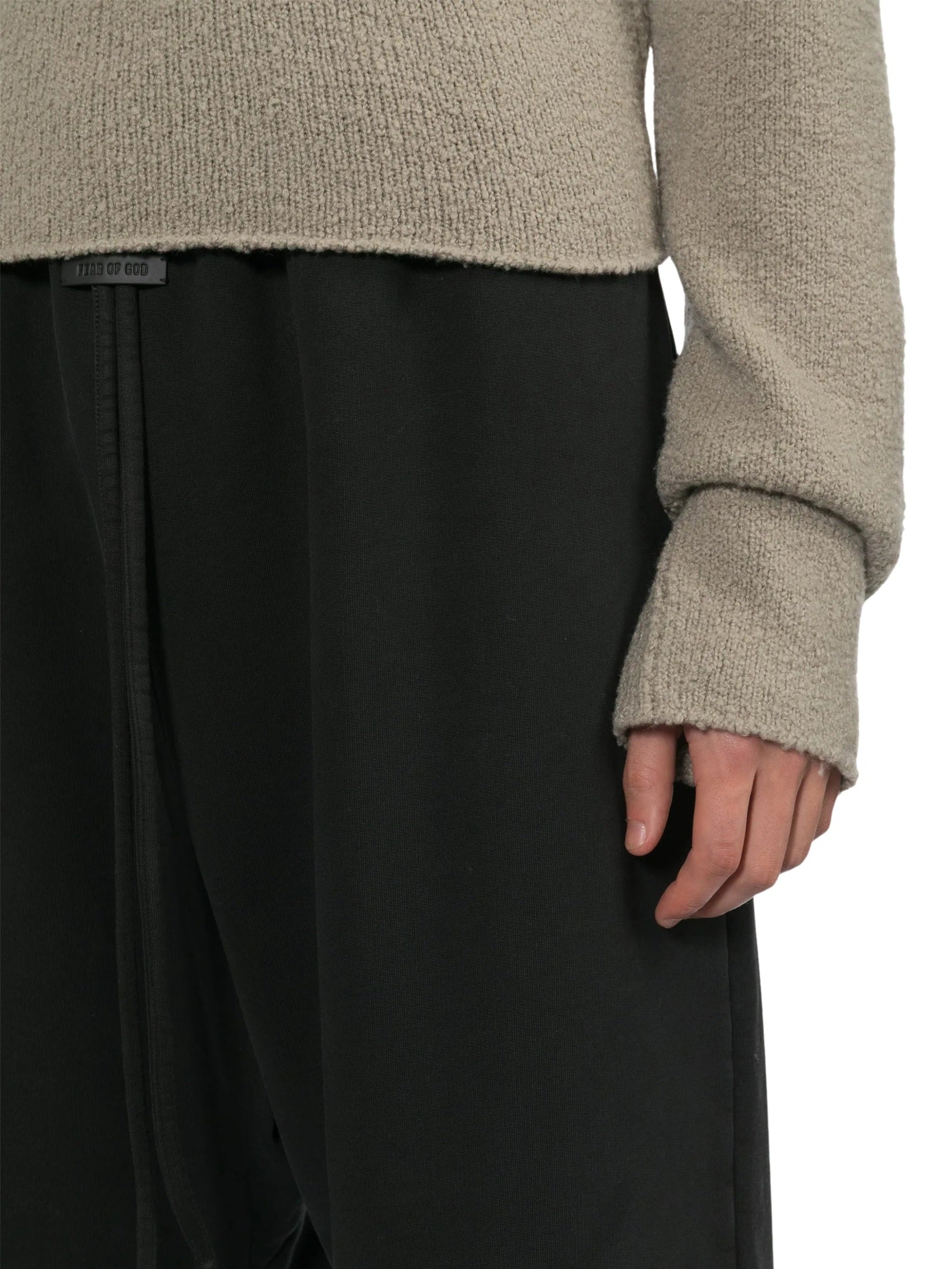Wide leg sweatpants
