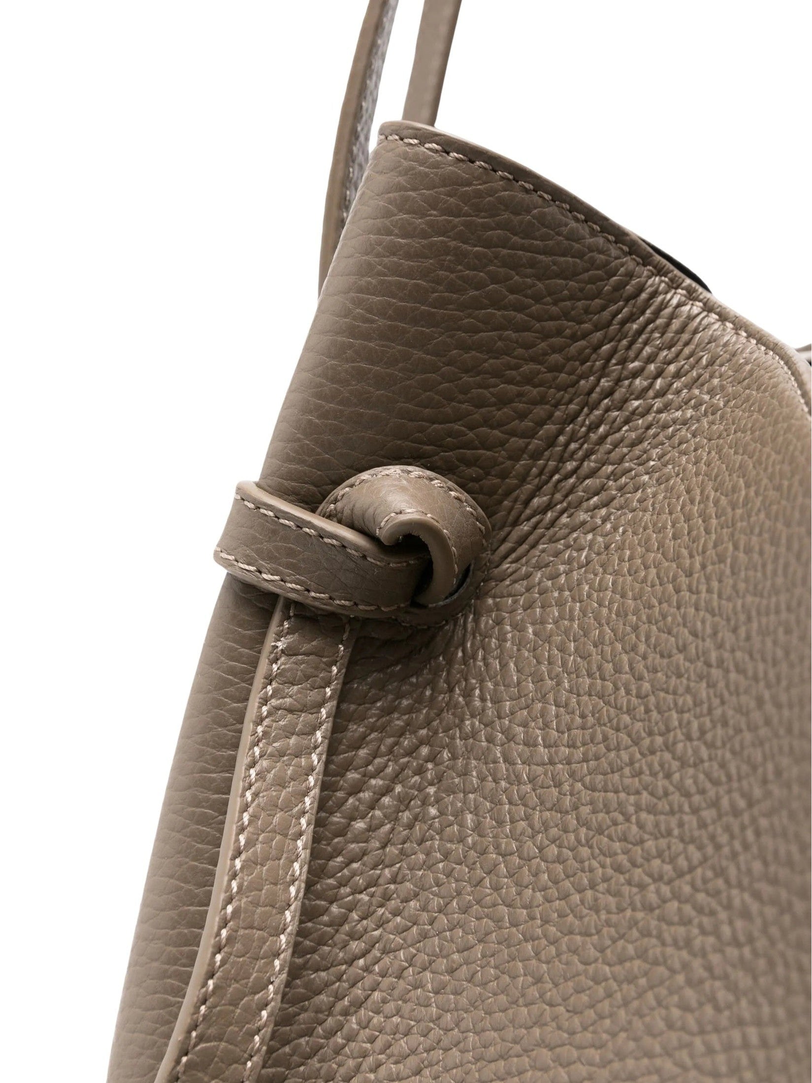 Large mochi pebble grain leather