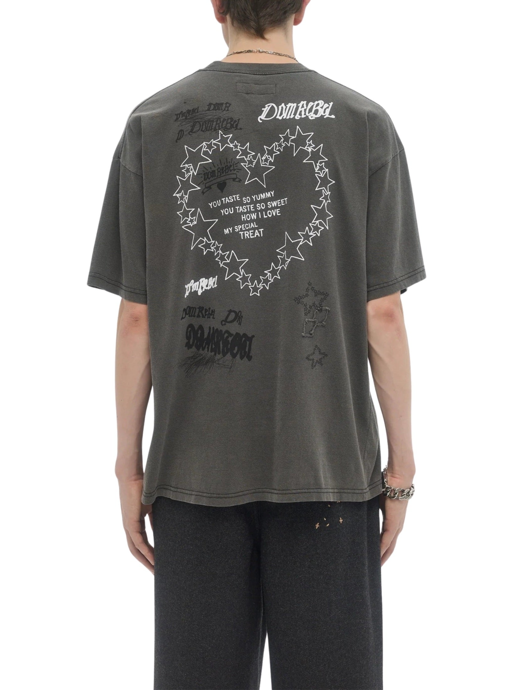Treats t-shirt faded black