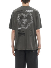 Treats t-shirt faded black