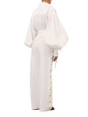 Rebellion Poplin Button Pant