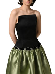 Square bell dress