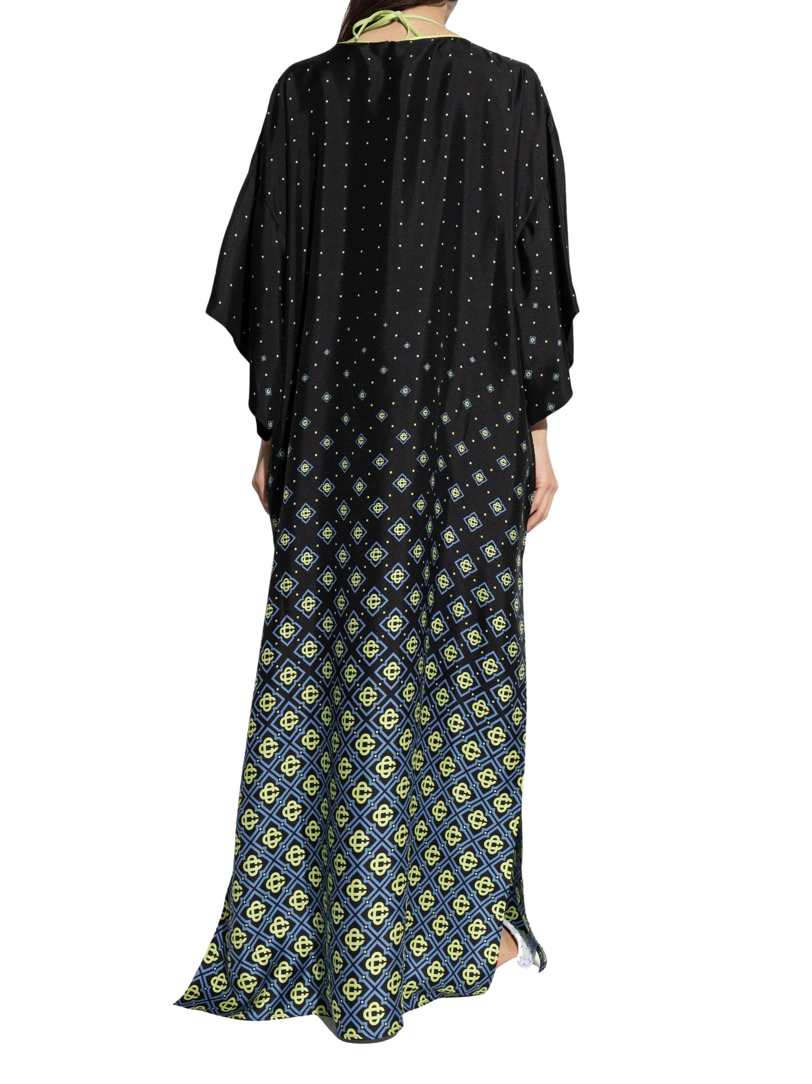 Degrade monogram kaftan