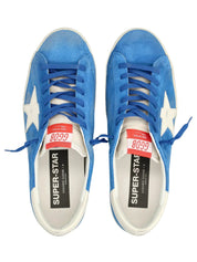 Super star suede upper and toe nylon tongue leather star and heel