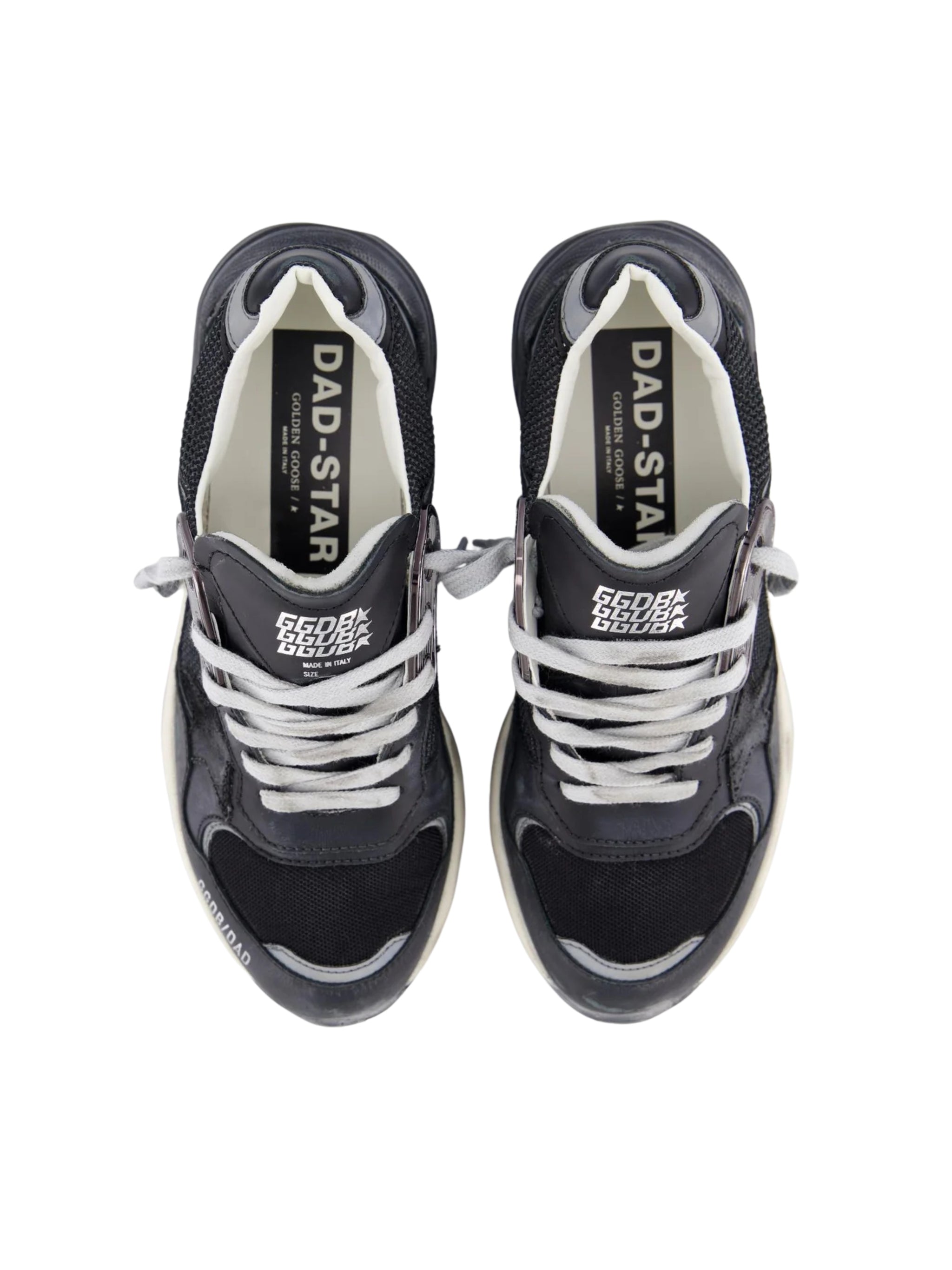 RUNNING DAD MESH AND LEATHER UPPER SUEDE STAR LEATHER TOE AND TONGUE