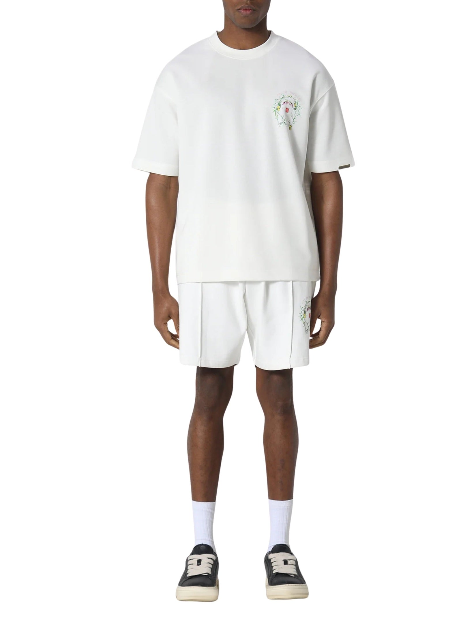 Cascade shorts off white