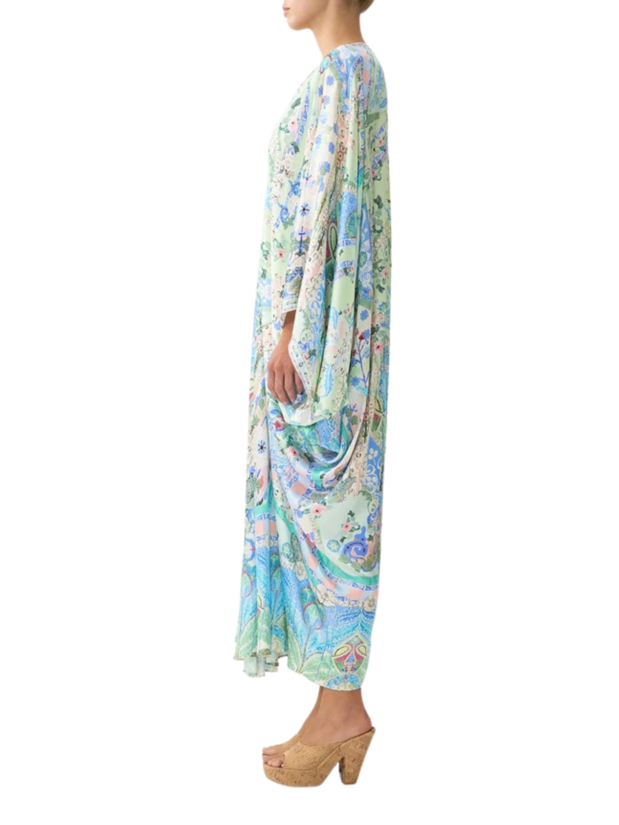 T shape long kaftan