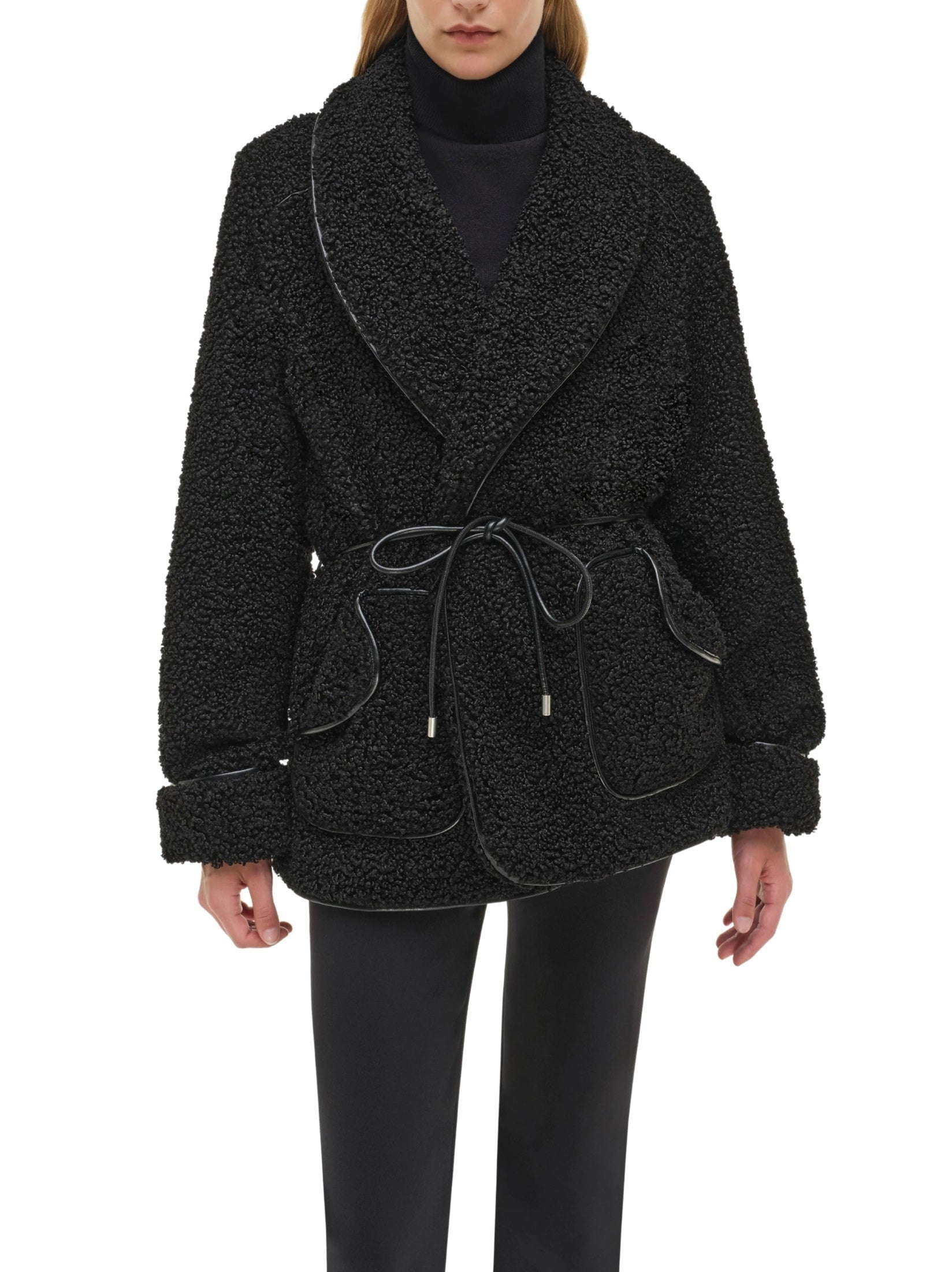 Kimia tie waist jacket