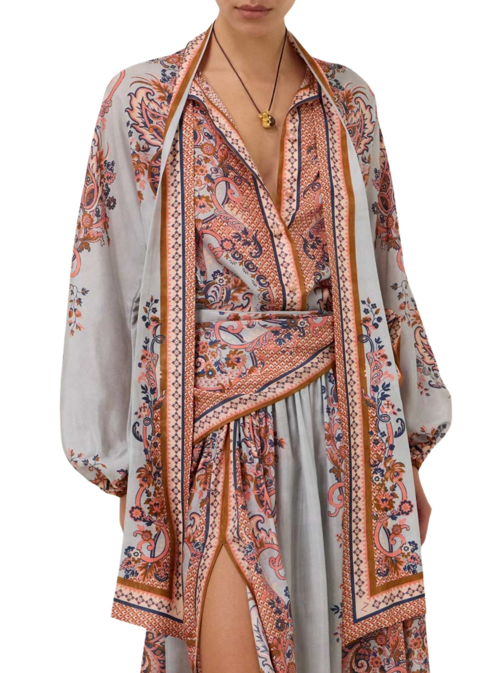 Aster tie neck blouse