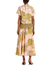Drawstring skirt
