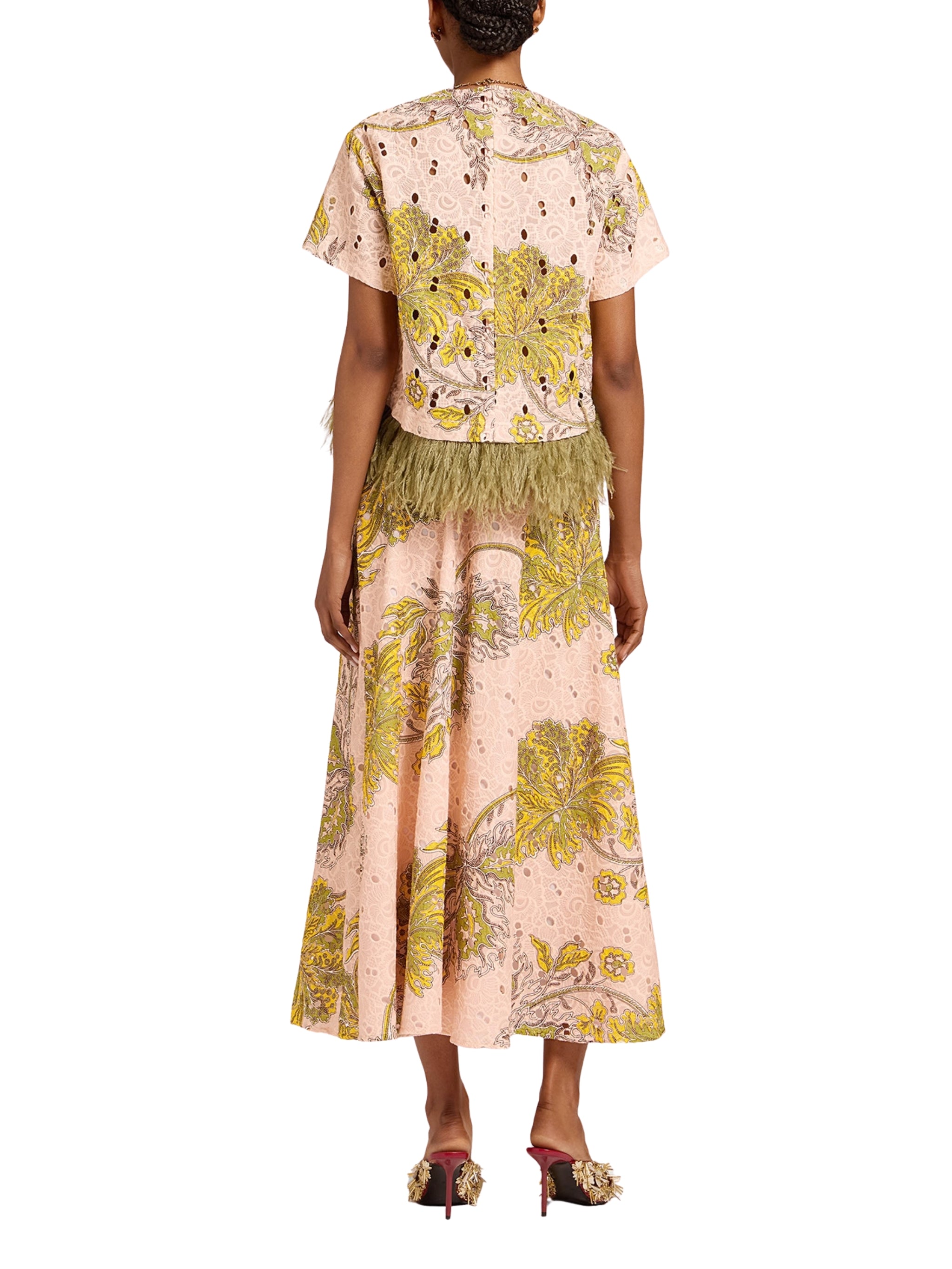 Drawstring skirt