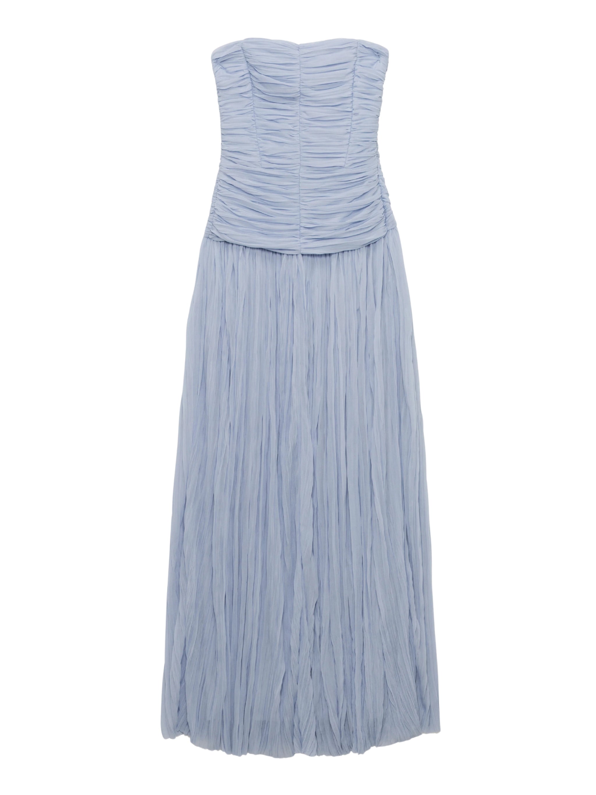 Danielle crinkle jersey bustier gown