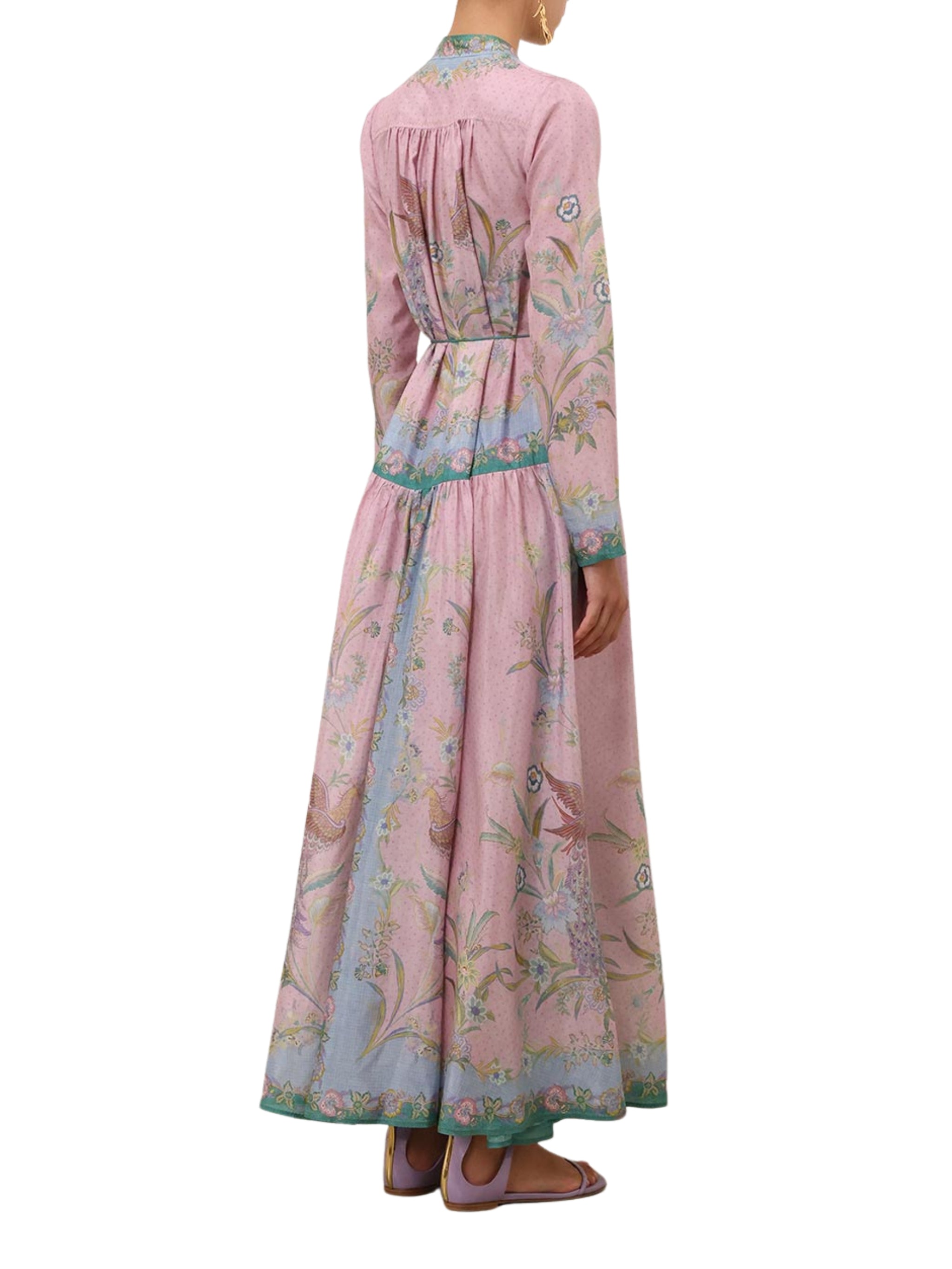 Indra long sleeve maxi dress