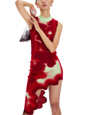BROOKLYN TIE-DYE WAVY DRESS