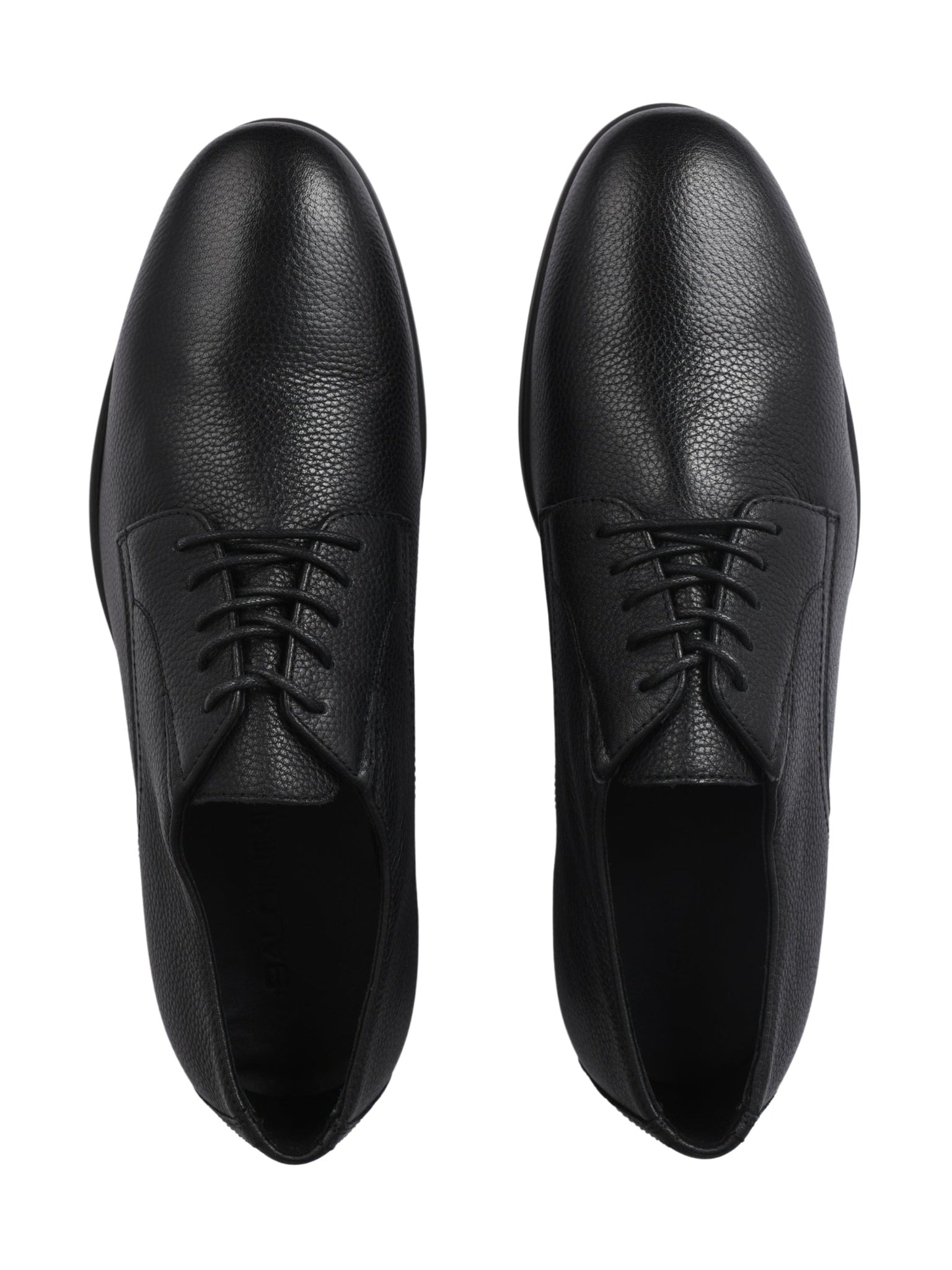 Lace up tumb.leat. black