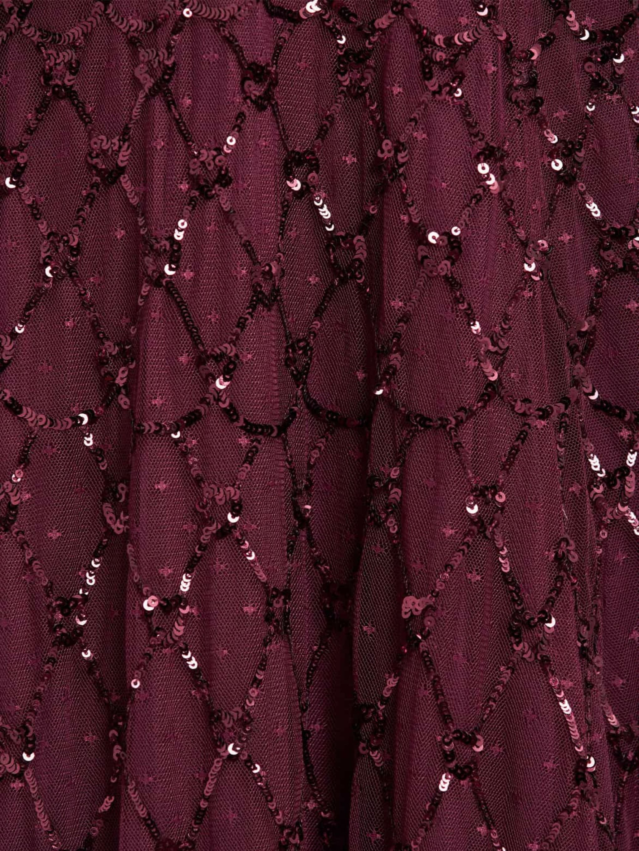 HEART LATTICE ANKLE GOWN