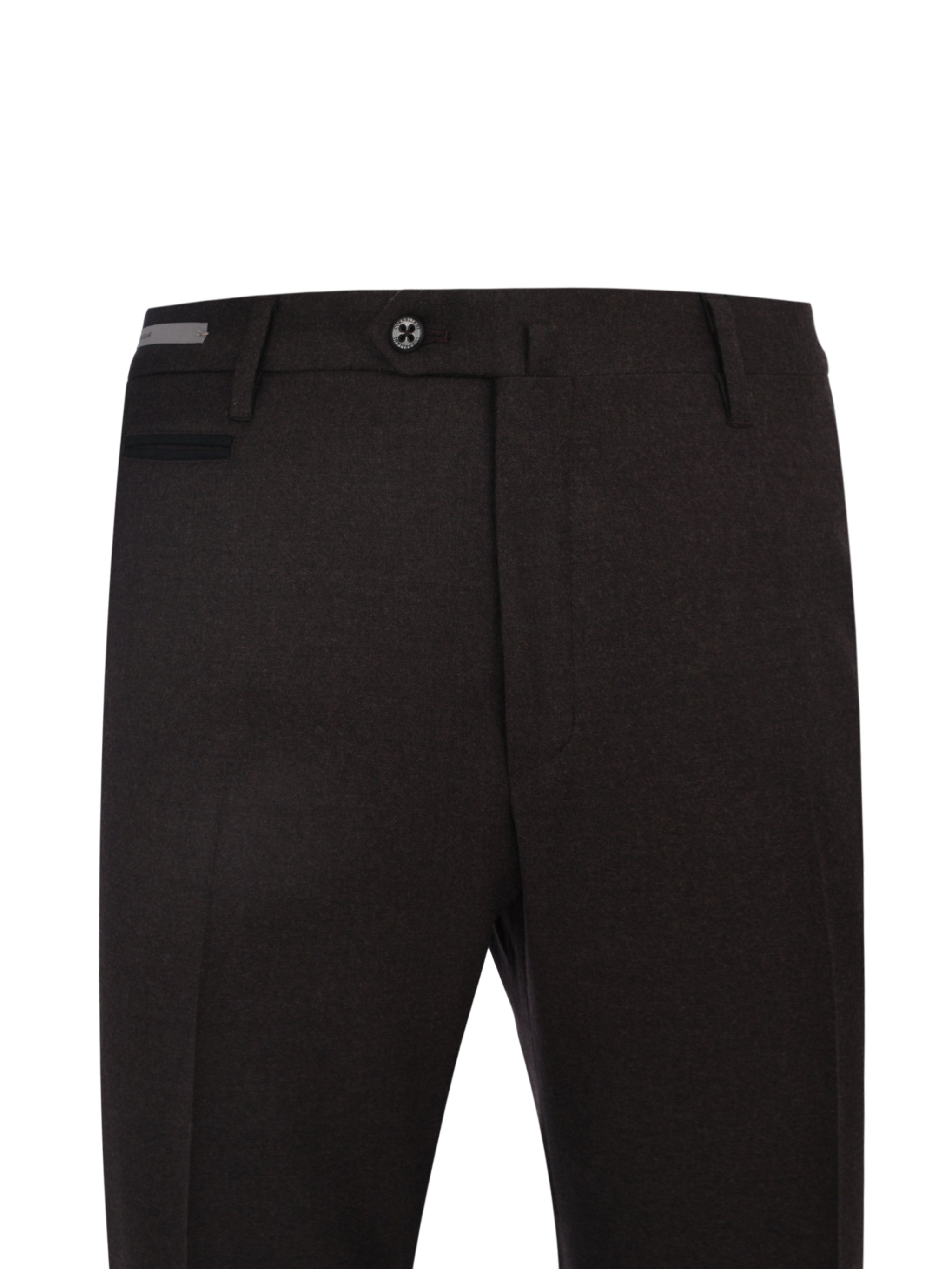 Trousers Brick Brown