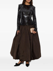 Sequins maxi bubble dress