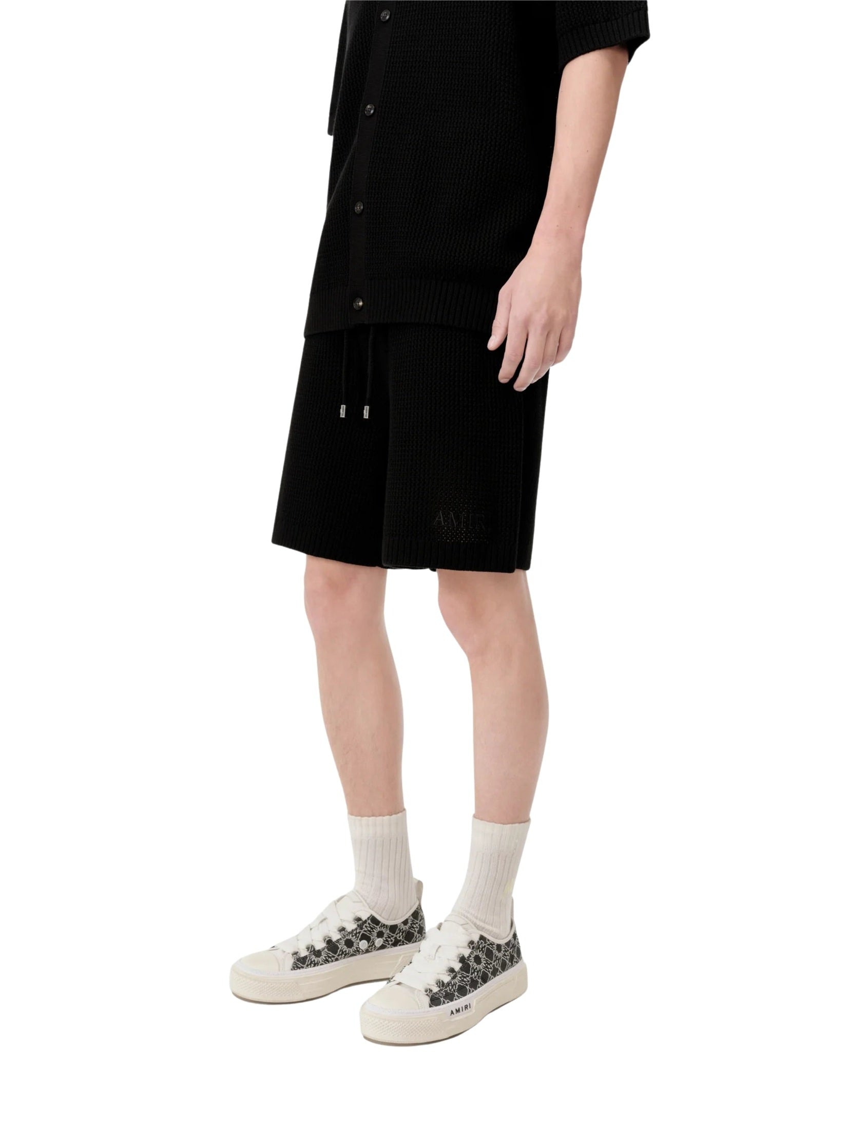 Amiri crochet mesh short