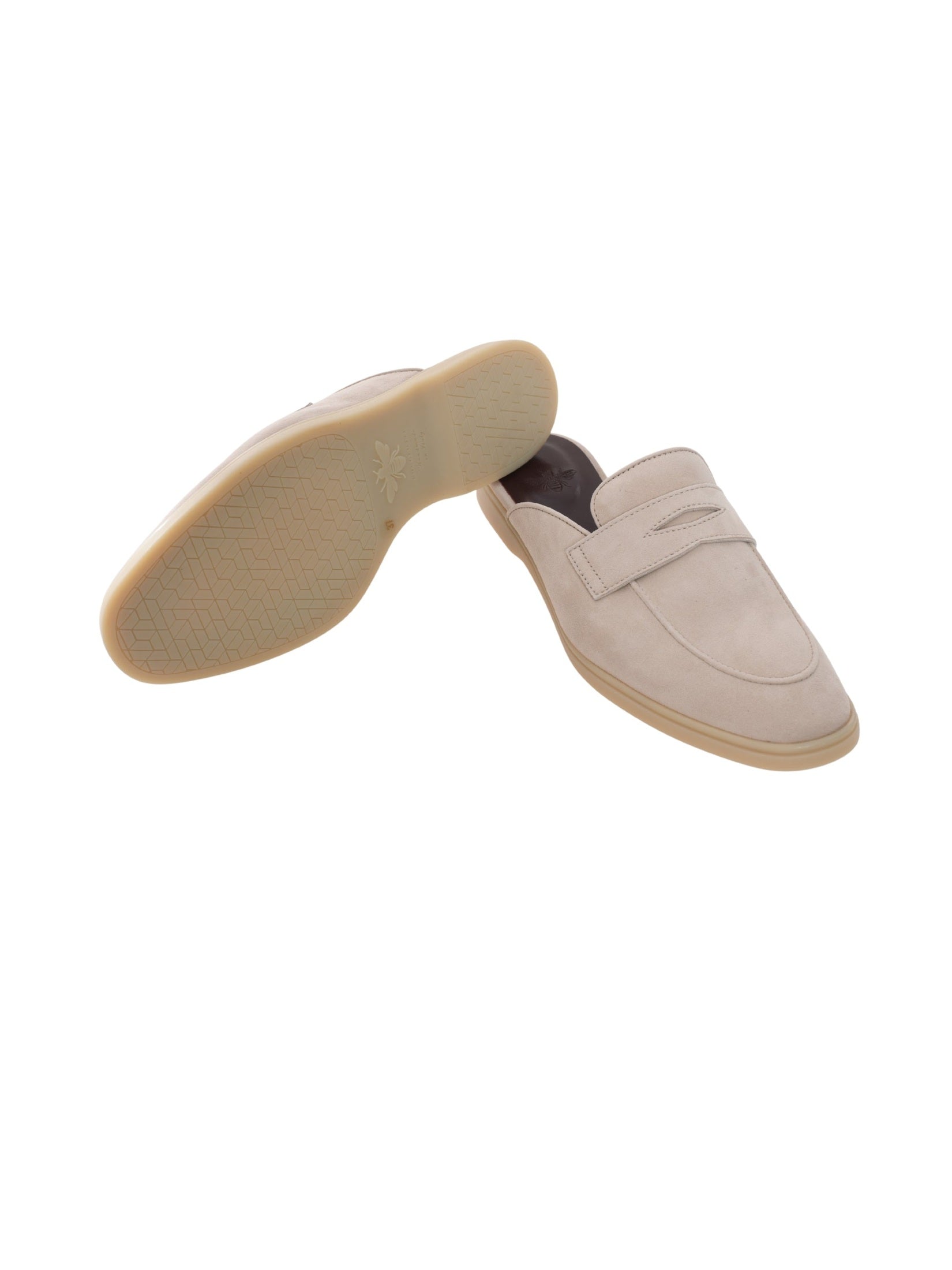Nomad suede gomme slippers